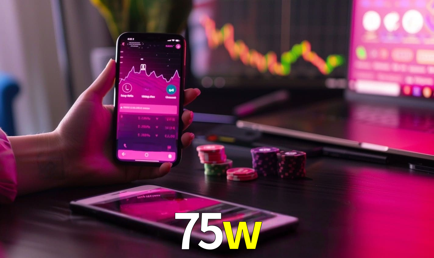 Recursos Exclusivos do App 75w BET - Modo Offline, Login Biométrico